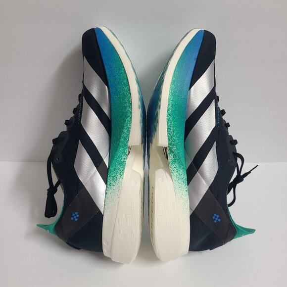 NEW Adidas Adizero Adios Pro 4 Running Shoes JR6365 Size 12.5 Black Green